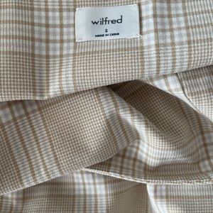 Aritzia Plaid Mini Dress